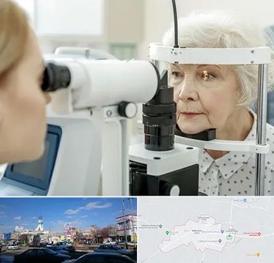 چشم پزشک خانم در ماهدشت کرج 