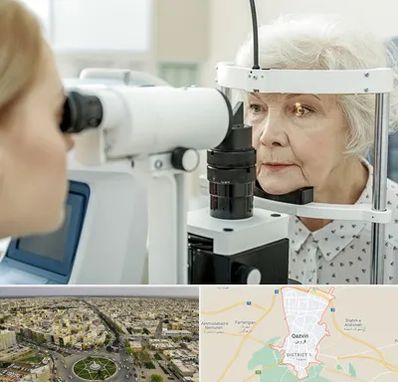 چشم پزشک خانم در قزوین