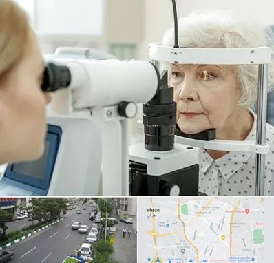 چشم پزشک خانم در ستارخان 