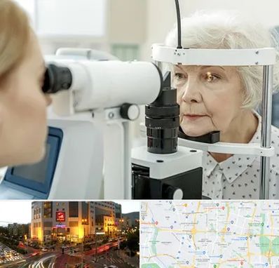 چشم پزشک خانم در جنت آباد تهران 