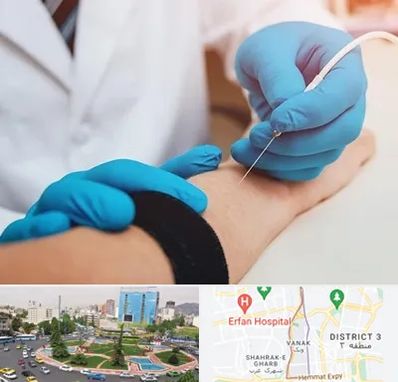 مرکز نوار عصب و عضله در ونک 