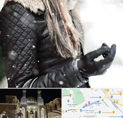 فروشگاه چرم زنانه در زرگری شیراز