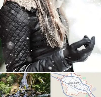 فروشگاه چرم زنانه در الیگودرز