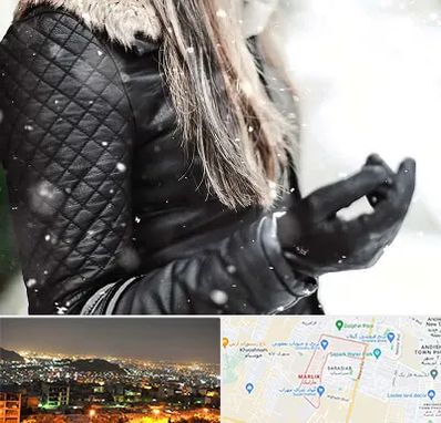 فروشگاه چرم زنانه در مارلیک کرج