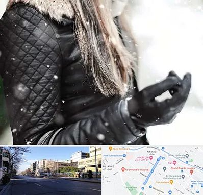 فروشگاه چرم زنانه در خیابان ملاصدرا شیراز