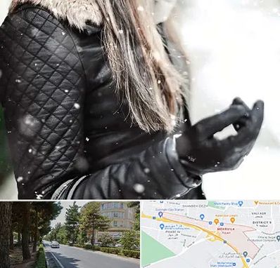 فروشگاه چرم زنانه در مهرویلا کرج