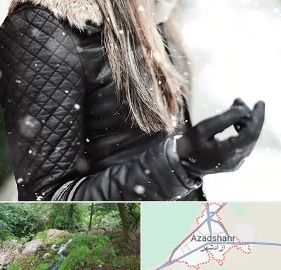 فروشگاه چرم زنانه در آزادشهر
