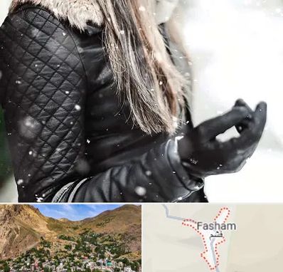 فروشگاه چرم زنانه در فشم