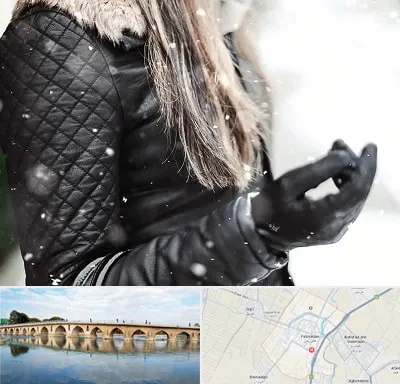 فروشگاه چرم زنانه در فلاورجان