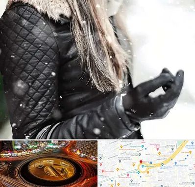 فروشگاه چرم زنانه در میدان ولیعصر