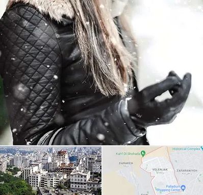 فروشگاه چرم زنانه در ولنجک