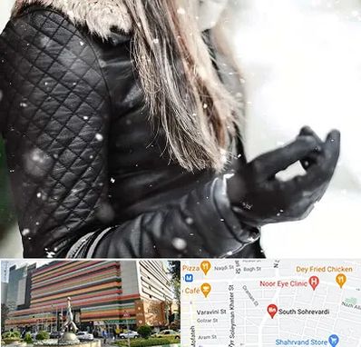 فروشگاه چرم زنانه در سهروردی