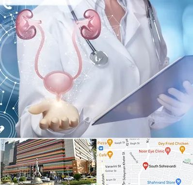 متخصص اورولوژی خانم در سهروردی 