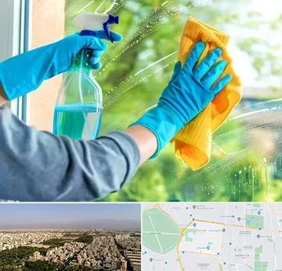 نظافتچی خانم در نازی آباد 