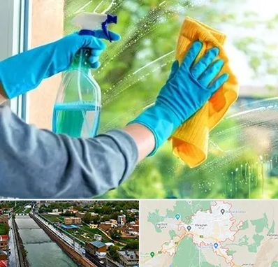 نظافتچی خانم در مراغه