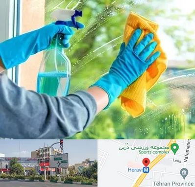 نظافتچی خانم در هروی 