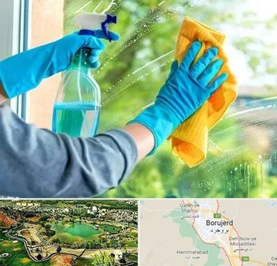 نظافتچی خانم در بروجرد