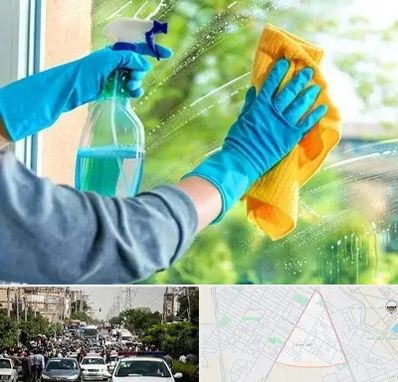 نظافتچی خانم در سیدی مشهد