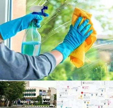 نظافتچی خانم در طالقانی 