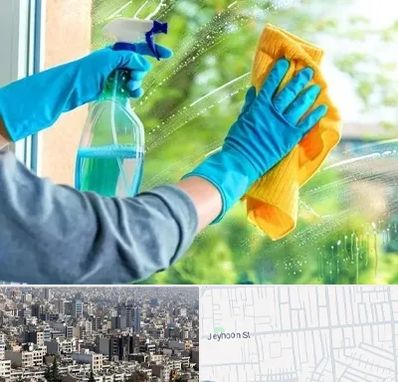 نظافتچی خانم در جیحون