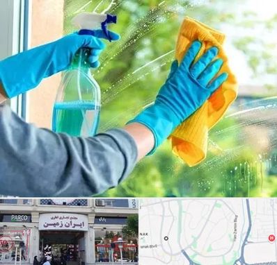 نظافتچی خانم در ایران زمین