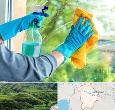 نظافتچی خانم در گچساران
