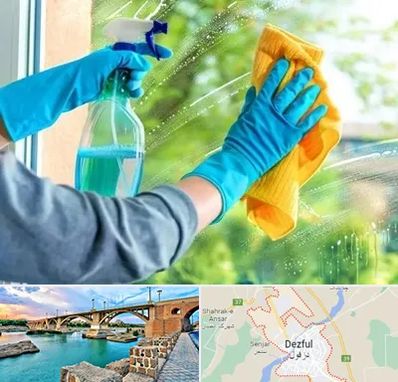 نظافتچی خانم در دزفول