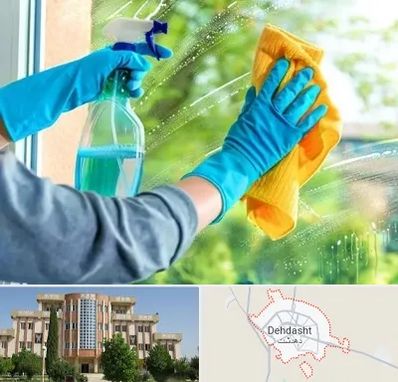 نظافتچی خانم در دهدشت