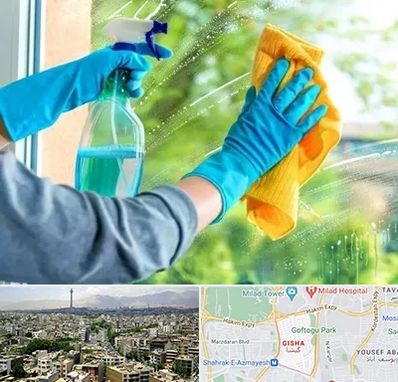 نظافتچی خانم در گیشا 