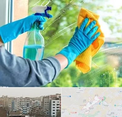 نظافتچی خانم در محمد شهر کرج 