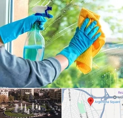 نظافتچی خانم در آرژانتین