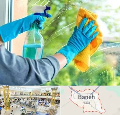 نظافتچی خانم در بانه