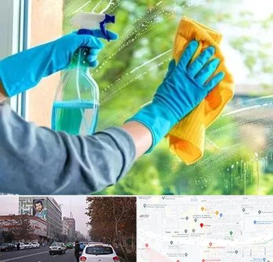 نظافتچی خانم در کارگر شمالی 