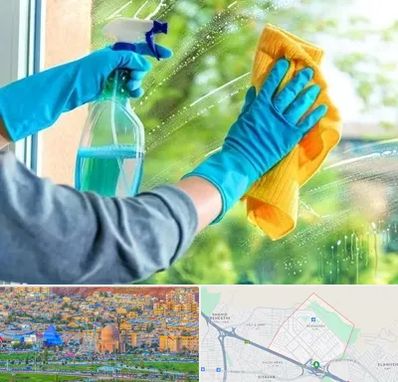 نظافتچی خانم در رشدیه تبریز