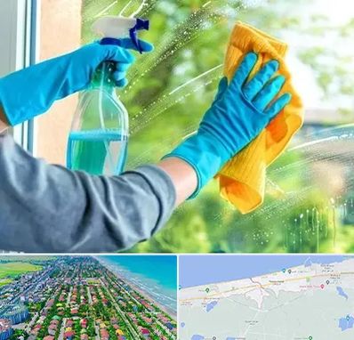 نظافتچی خانم در فریدونکنار