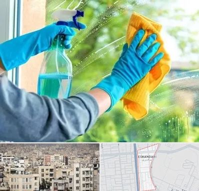 نظافتچی خانم در اسکندری