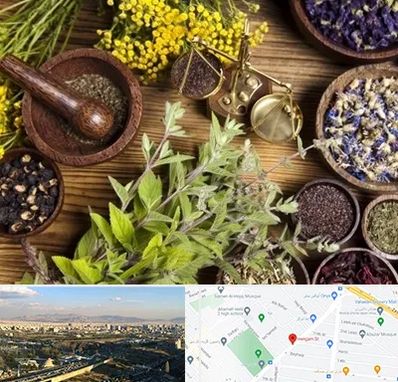 دکتر طب سنتی خانم در هنگام 