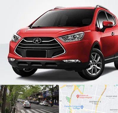 لوازم یدکی جک در ظفر 