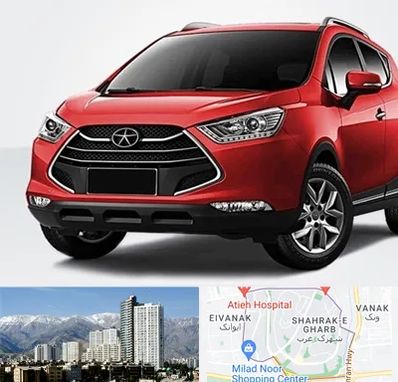 لوازم یدکی جک در شهرک غرب 