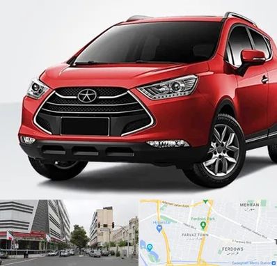 لوازم یدکی جک در بلوار فردوس 