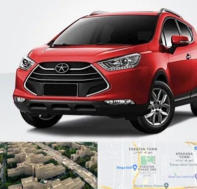 لوازم یدکی جک در اکباتان 