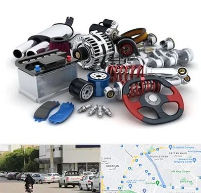 لوازم یدکی کیا در قدوسی شرقی شیراز 