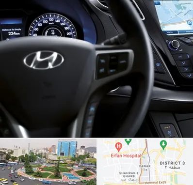 لوازم یدکی هیوندایی در ونک 