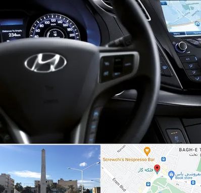 لوازم یدکی هیوندایی در فلکه گاز شیراز 