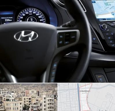لوازم یدکی هیوندایی در اسکندری