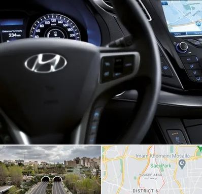 لوازم یدکی هیوندایی در یوسف آباد 