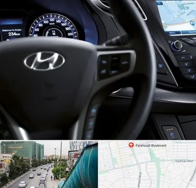 لوازم یدکی هیوندایی در بلوار فرحزادی