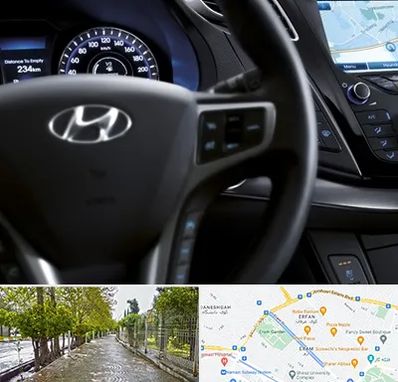 لوازم یدکی هیوندایی در خیابان ارم شیراز 