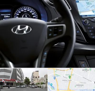 لوازم یدکی هیوندایی در بلوار فردوس 