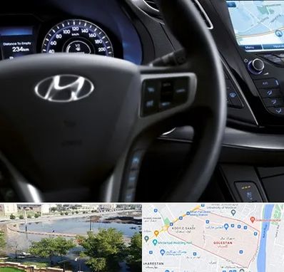 لوازم یدکی هیوندایی در گلستان اهواز 